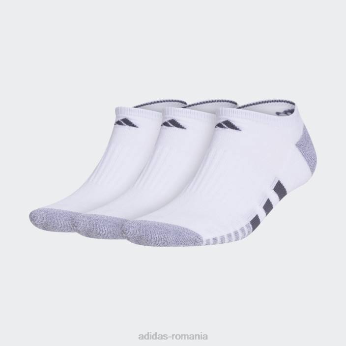 Adidas șosete albe cu perne de neprezentare 3 perechi adidas bărbați alb/gri/negru 2JBN8073