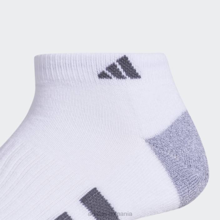 Adidas șosete decoltate cu perne negre 3 perechi bărbați alb/gri/negru 2JBN8074