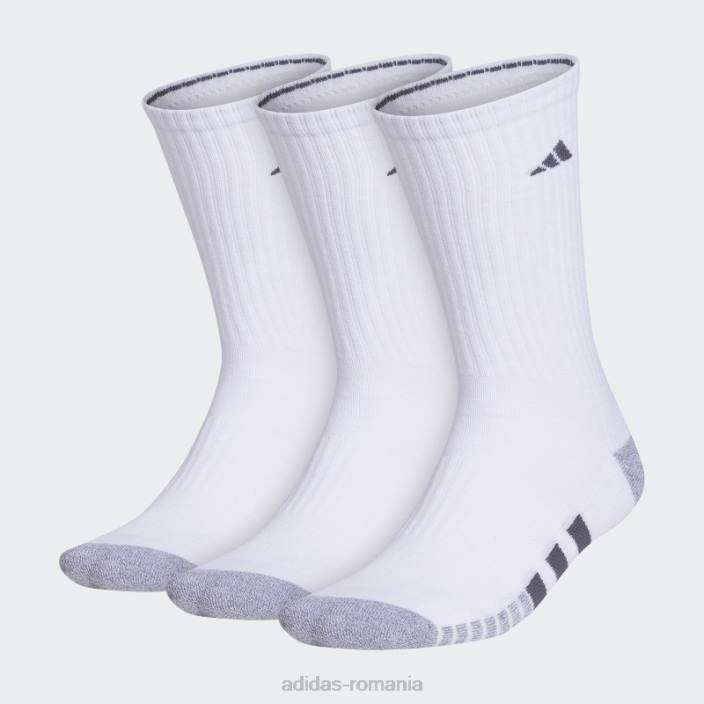 Adidas șosete negri cu perne 3 perechi stilate bărbați alb/gri/negru 2JBN8070