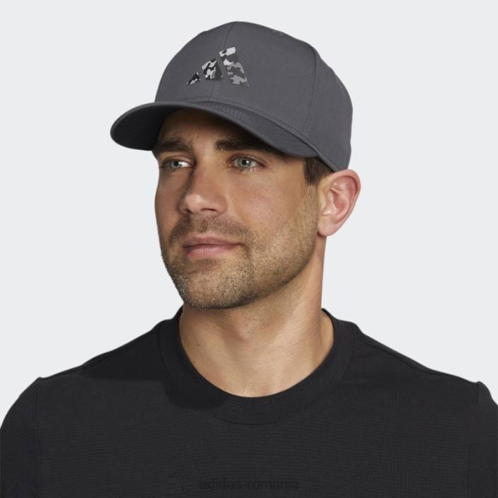 Adidas pălărie cu logo snapback gri bărbați gri/negru 2JBN7441