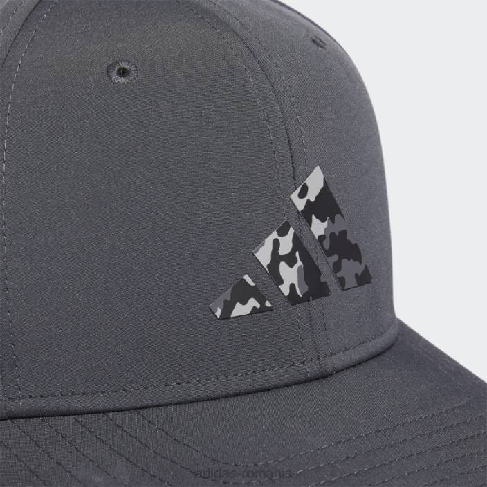 Adidas pălărie cu logo snapback gri bărbați gri/negru 2JBN7441