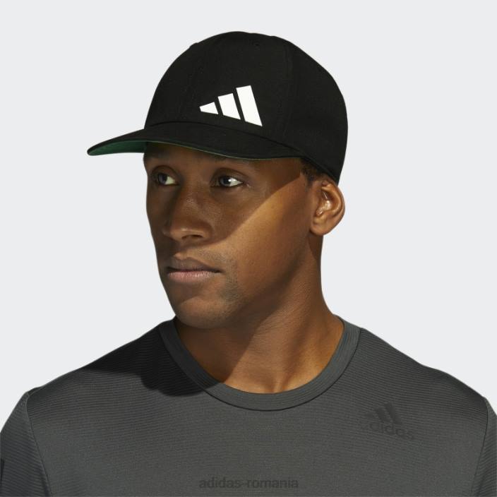 Adidas pălărie snapback cu 3 bare offset negru adidas bărbați alb negru 2JBN8208