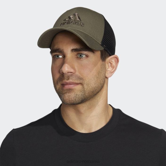 Adidas pălărie snapback din plasă structurată măsliniu puternic bărbați măslin puternic/negru 2JBN7447