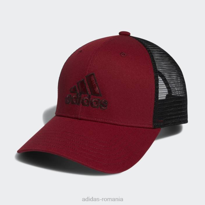 Adidas pălărie snapback din plasă structurată victoria roșu adidas bărbați victorie roșu/alb/negru 2JBN8262