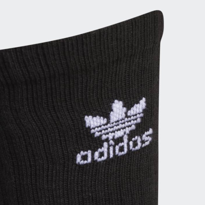 Adidas șosete cu trefoil alb negru 6 perechi bărbați alb negru 2JBN8081