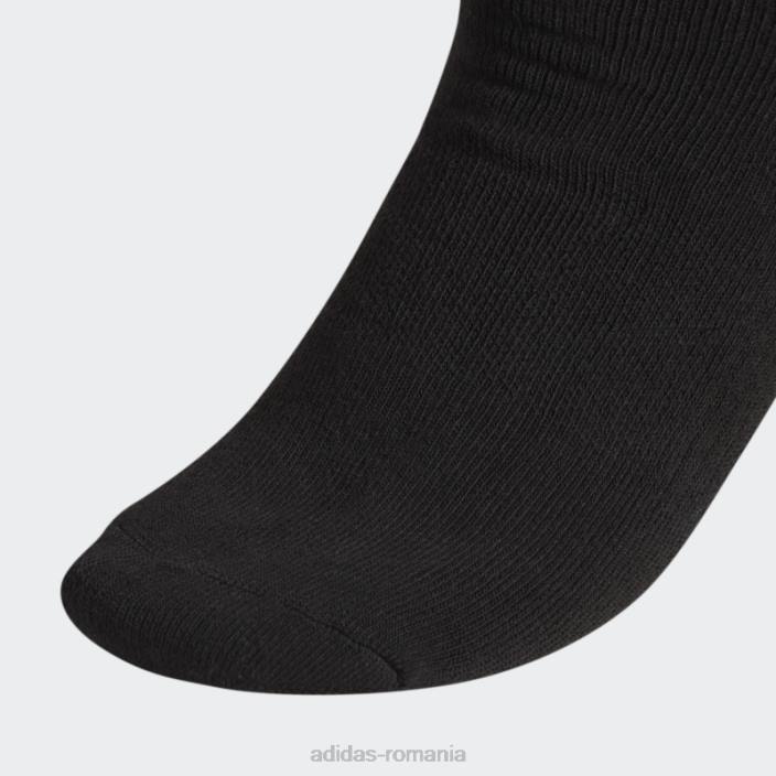 Adidas șosete cu trefoil alb negru 6 perechi bărbați alb negru 2JBN8081