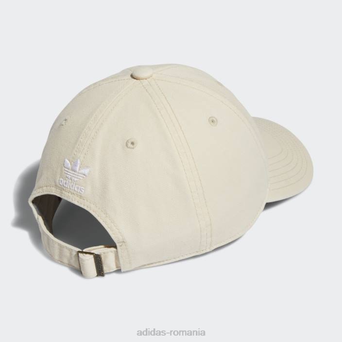 Adidas pălărie albă relaxată cu bretele adidas bărbați alb 2JBN8151