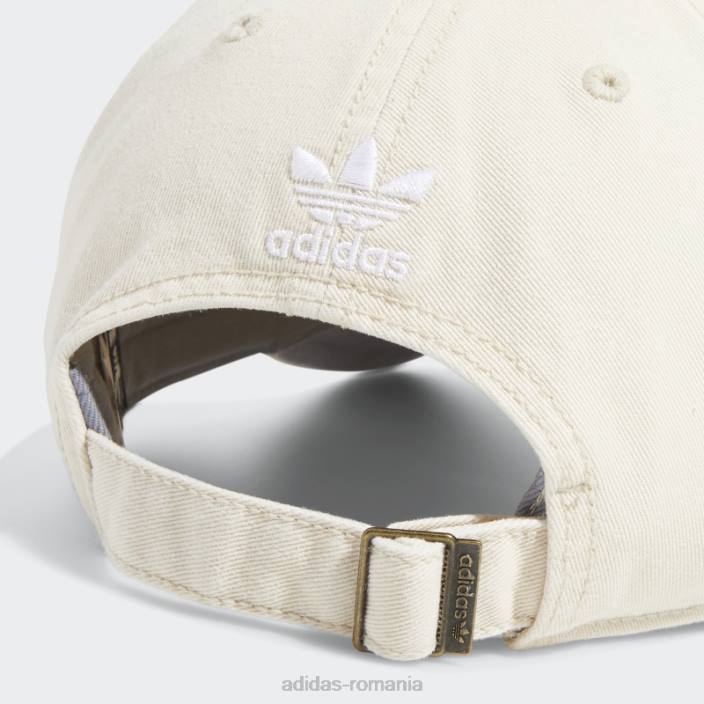 Adidas pălărie albă relaxată cu bretele adidas bărbați alb 2JBN8151