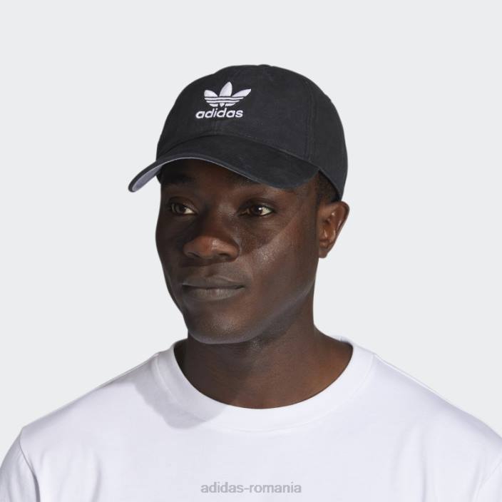 Adidas pălărie neagră cu curele la spate adidas bărbați alb negru 2JBN8064