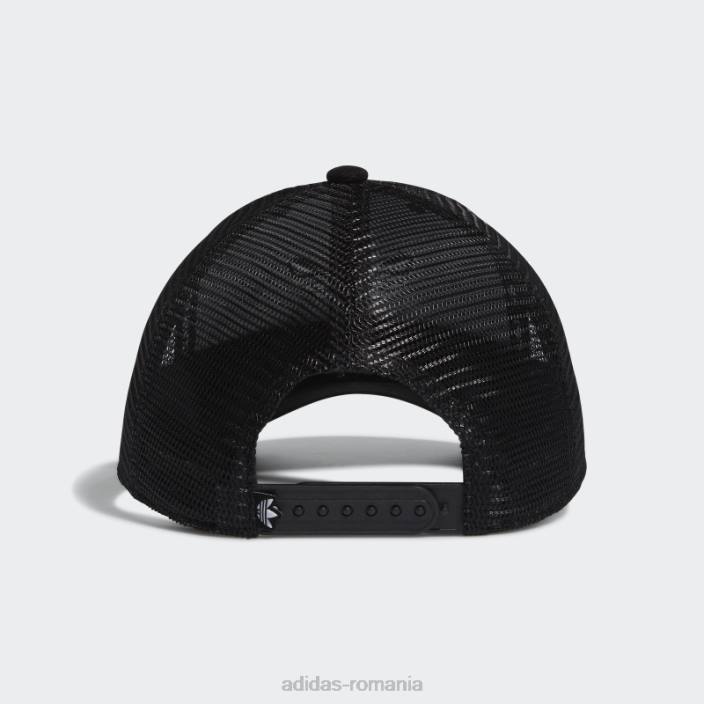 Adidas pălărie trucker neagră structurată bărbați negru 2JBN7579
