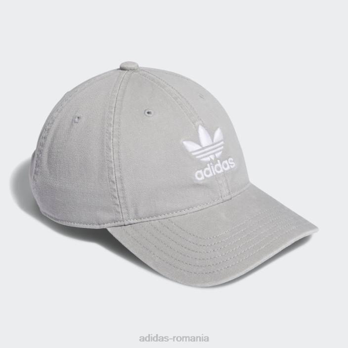 Adidas piatră de pălărie cu bretele relaxate bărbați piatră 2JBN8113