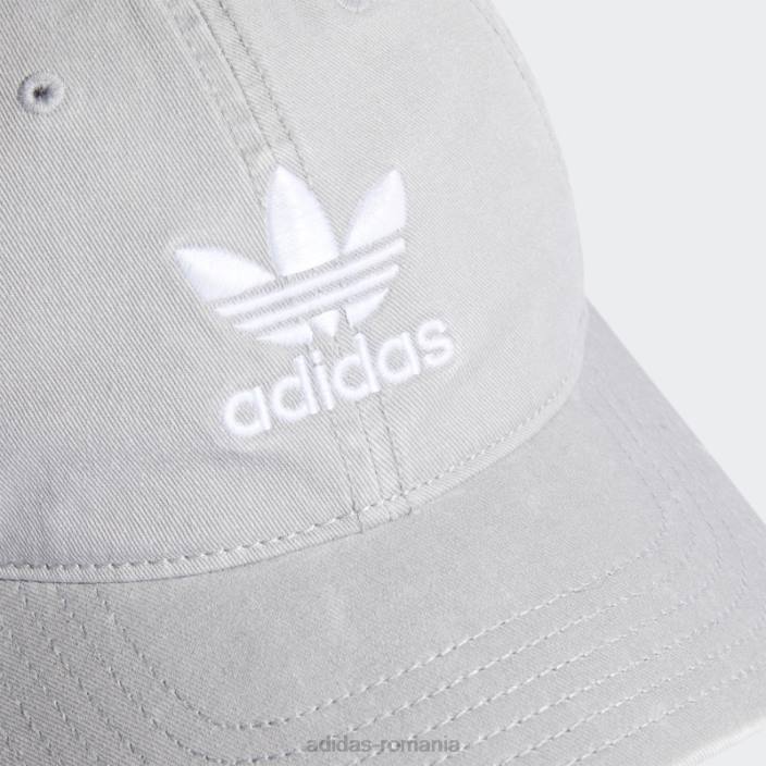 Adidas piatră de pălărie cu bretele relaxate bărbați piatră 2JBN8113