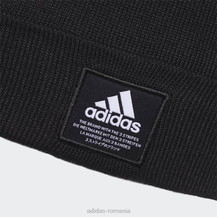 Adidas amplificator cuff beanie negru bărbați alb negru 2JBN21656