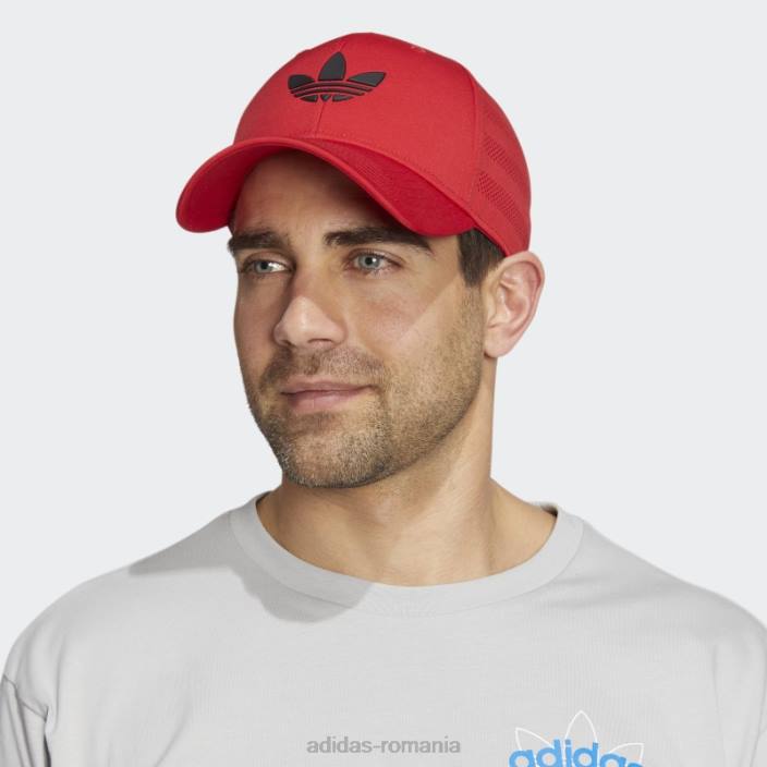 Adidas capac de far stacojiu bărbați stacojiu/negru 2JBN21652
