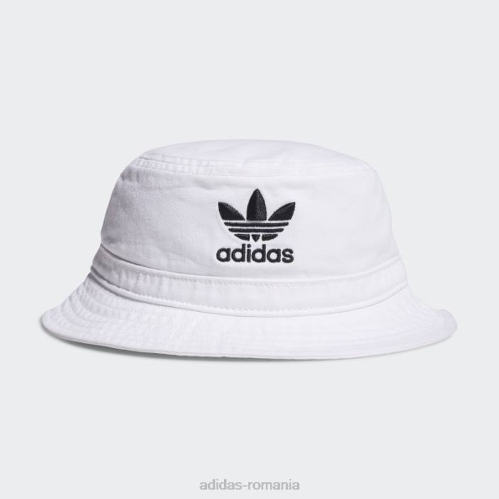 Adidas găleată albă unisex originale spălate bărbați alb 2JBN21616