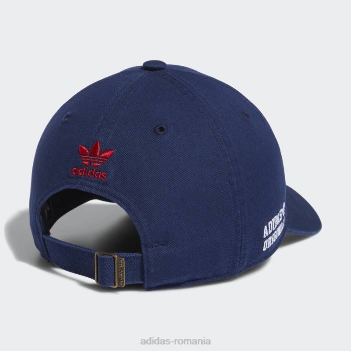 Adidas night indigo relaxed new prep palarie adidas bărbați noapte indigo/stacojiu 2JBN21627