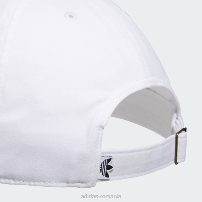 Adidas pălărie albă de forum relaxată bărbați alb negru 2JBN21724