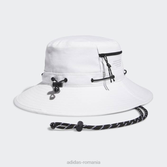 Adidas pălărie albă utilitare boonie bărbați Piatra Alba 2JBN21611
