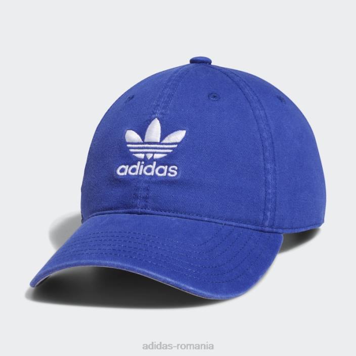 Adidas pălărie albastră, relaxată, cu bretele adidas bărbați albastru alb 2JBN21609