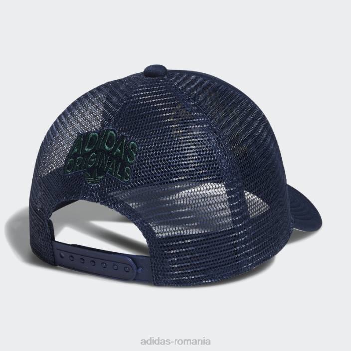 Adidas pălărie de camion în spirală noapte indigo bărbați noapte indigo/auriu/verde 2JBN21608
