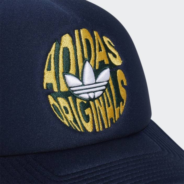 Adidas pălărie de camion în spirală noapte indigo bărbați noapte indigo/auriu/verde 2JBN21608