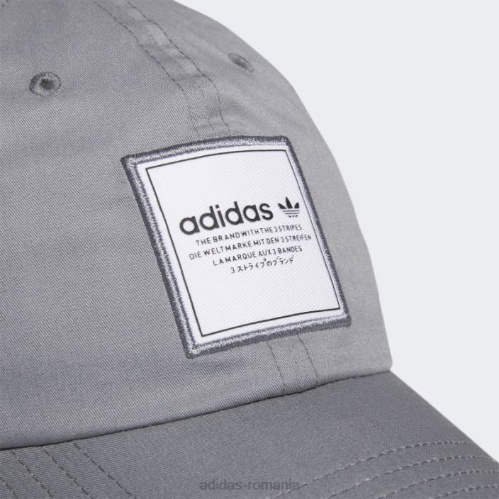 Adidas pălărie de forum relaxată gri bărbați gri/alb/negru 2JBN21601