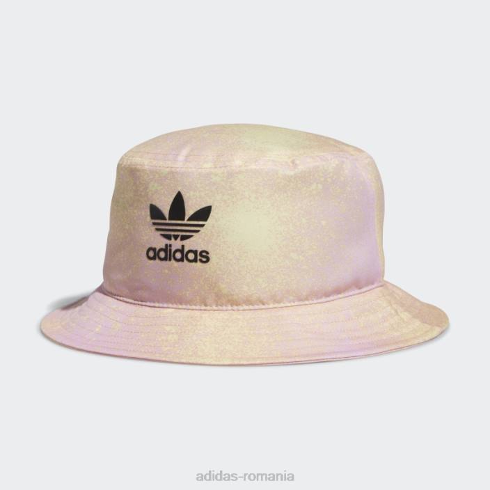 Adidas pălărie de găleată cu imprimeu spray liliac adidas bărbați liliac/galben 2JBN21663