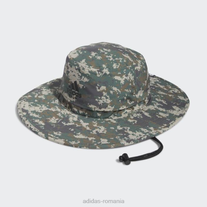 Adidas pălărie de soare de golf cu boruri largi, camo digital adidas bărbați camuflaj digital 2JBN21642