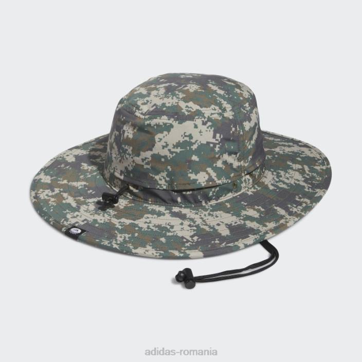 Adidas pălărie de soare de golf cu boruri largi, camo digital adidas bărbați camuflaj digital 2JBN21642