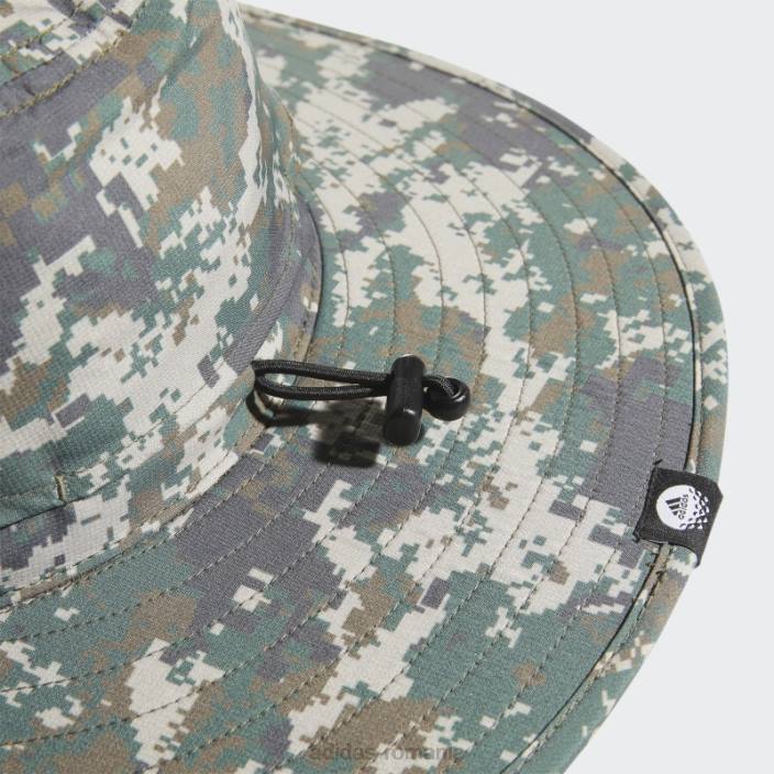 Adidas pălărie de soare de golf cu boruri largi, camo digital adidas bărbați camuflaj digital 2JBN21642