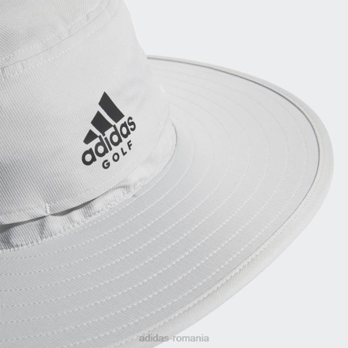 Adidas pălărie de soare de golf cu boruri largi, gri bărbați gri 2JBN21602