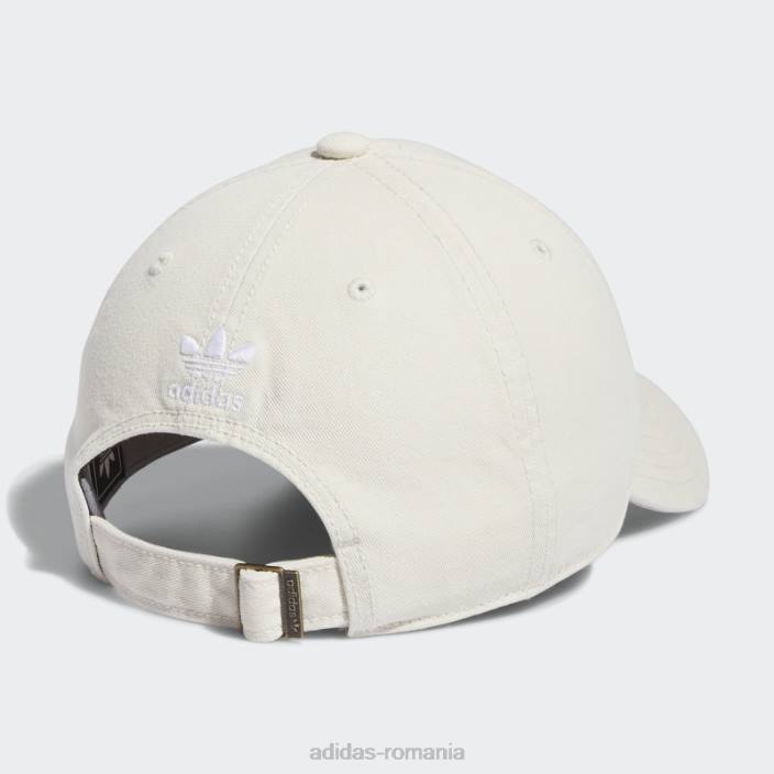 Adidas pălărie elegantă, relaxată, cu bretele, albă bărbați alb 2JBN21599