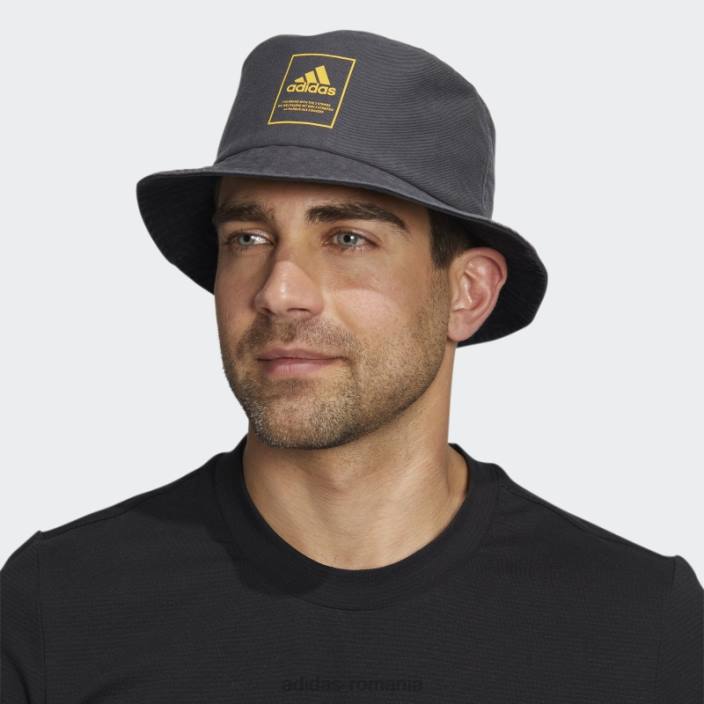 Adidas pălărie gri lifestyle spălată bărbați gri/auriu/negru 2JBN21730