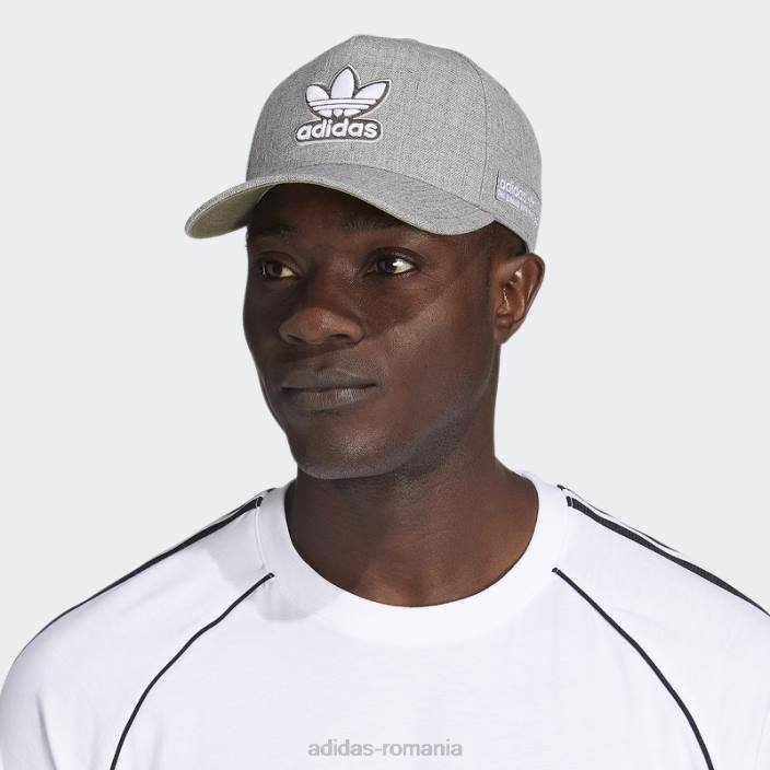 Adidas pălărie gri snapback cu cadru A bărbați gri/măsliniu puternic/alb 2JBN21688