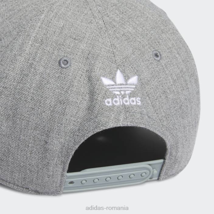 Adidas pălărie gri snapback cu cadru A bărbați gri/măsliniu puternic/alb 2JBN21688