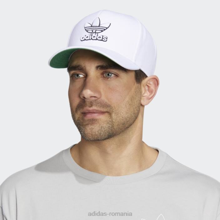 Adidas pălărie modernă pre-curbată albă bărbați alb negru 2JBN21674