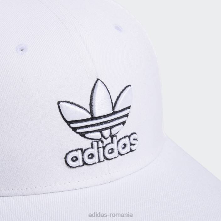 Adidas pălărie modernă pre-curbată albă bărbați alb negru 2JBN21674