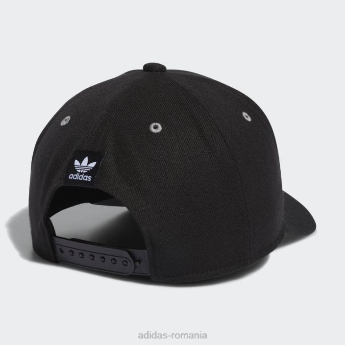 Adidas pălărie modernă pre-curbată negru adidas bărbați negru/alb/argintiu 2JBN21624