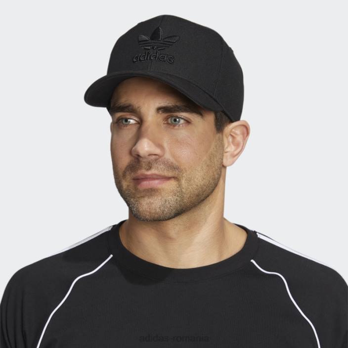 Adidas pălărie neagră modernă pre-curbată bărbați negru 2JBN21640