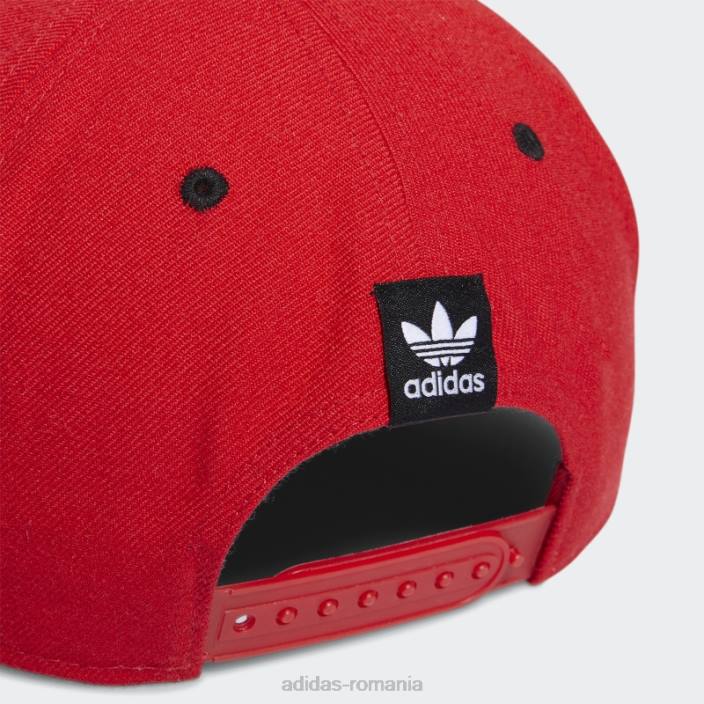 Adidas pălărie pre-curbată modern stacojiu bărbați stacojiu/negru/alb 2JBN21647