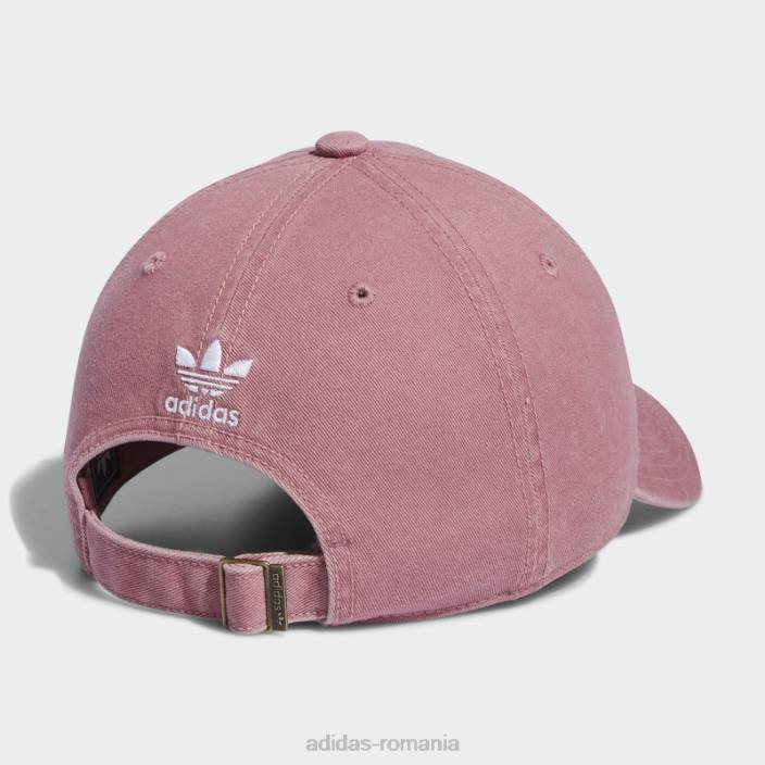 Adidas pălărie roz relaxată cu bretele la spate bărbați roz/alb 2JBN21598
