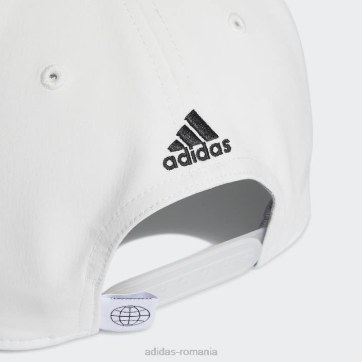 Adidas pălărie snapback albă nevopsită bărbați alb 2JBN21737