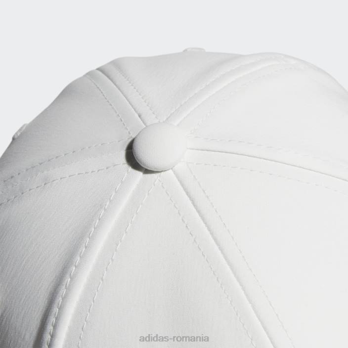 Adidas pălărie snapback albă nevopsită bărbați alb 2JBN21737