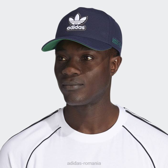 Adidas pălărie snapback cu cadru de noapte indigo bărbați noapte indigo/verde/alb 2JBN21695