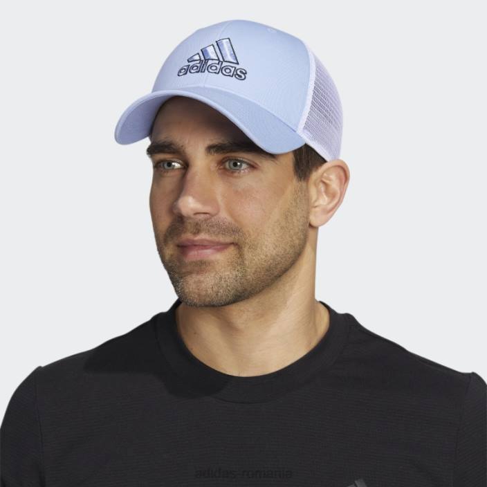 Adidas pălărie snapback din plasă structurată albastru adidas bărbați albastru zori/cerneală/alb 2JBN21732
