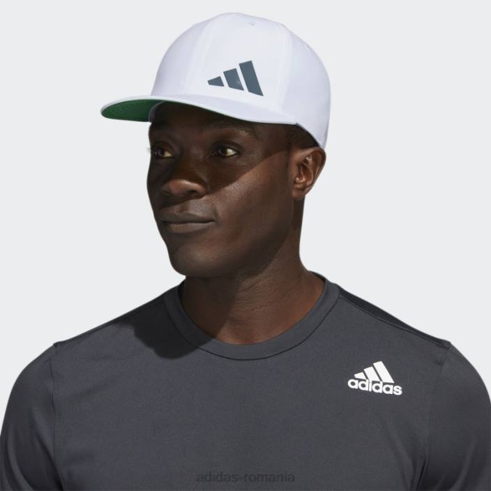Adidas pălărie snapback offset cu 3 bare alb bărbați alb/onix 2JBN21745