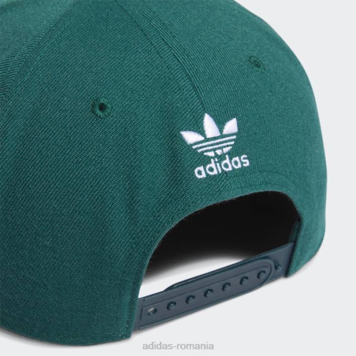 Adidas pălărie verde trefoil snapback adidas bărbați verde/aurie 2JBN21699