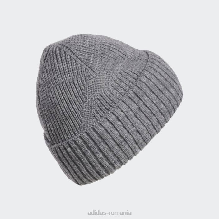 Adidas pin knot fold beanie negru bărbați negru 2JBN21614
