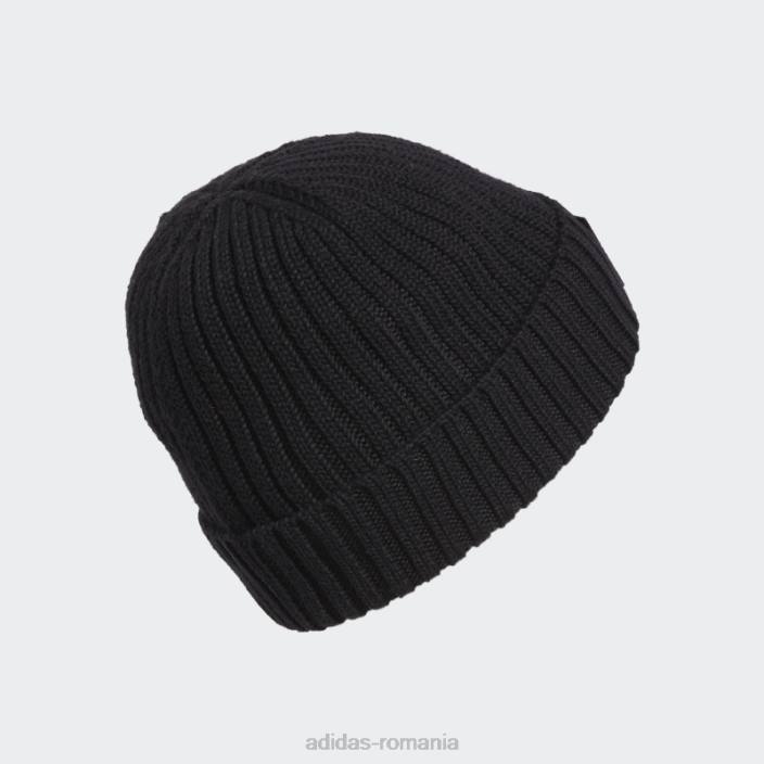 Adidas rib cuff beanie negru adidas bărbați alb negru 2JBN21600