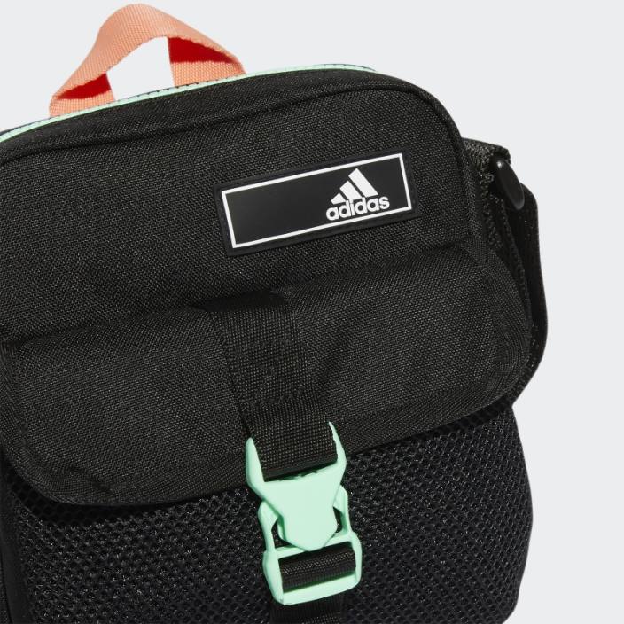 Adidas geantă crossbody amplifier 2 festival neagră adidas bărbați negru/mentă/coral 2JBN21465